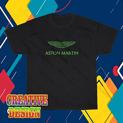 Aston Martin Car Logo Funny T-Shirt Size S To 5XL • $23