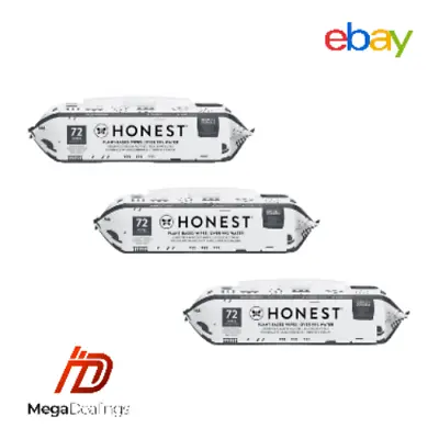 Honest Baby Wipes 72 Wet Wipes [3 Pack - 216 Wet Wipes] • £14.99