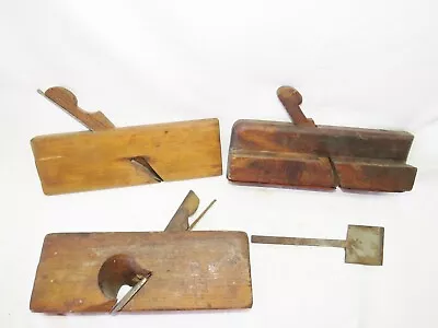 3 Molding Planes ~ One Is By BROWN & BARNARD Birmingham 1800-1807 • $9.95