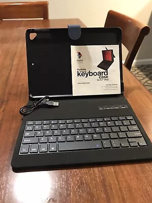 Keyboard Case For 9.7'' Ipad Bluetooth With Touchpad Blue • $18