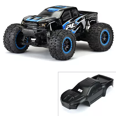 Pro-Line Racing Pre-Cut 2017 Ford F-150 Raptor Black Body X-MAXX PRO348218 • $97.99