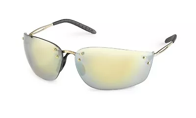 Gateway Medalist Gold Mirror Frameless Metal Safety Glasses Sun Z87+ Z94.3 • $7.79