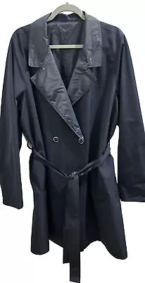 Marina Rinaldi Reversible Waterproof Navy Trench 29/20W • $99