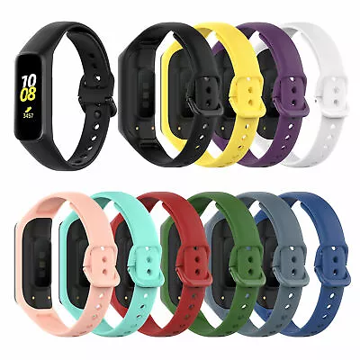 For-Samsung Galaxy Fit 2 SM-R220 Silicone Watch Band Wristband Replacement Strap • $4.11