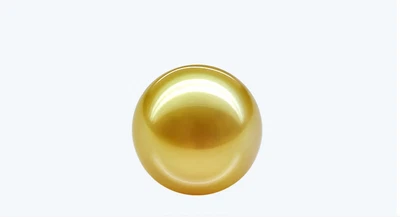 $20 • Buy Charming 6MM Natural South Sea Genuine Perfect Round Gold Loose Pearl Undrilled