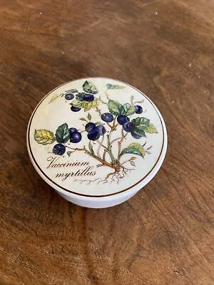 Villeroy Boch Botanica Trinket Box Campanula Rotundifolia Bellflowers 4 Inch • $15