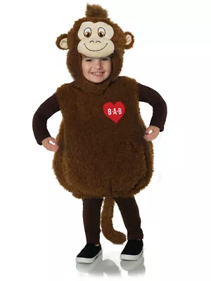 Belly Babies Plush Build-A-Bear Smile Monkey Costume Toddler 2T-4T Months • $43.61