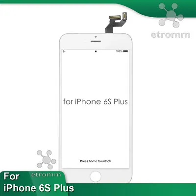 White IPhone 6S Plus LCD Display Touch Screen Digitizer Frame Replacement A1634 • $13.10