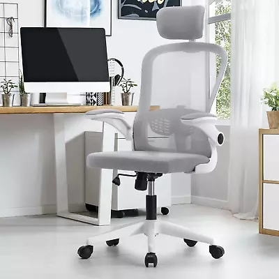 Mesh Office Chair Home Ergonomic Office Chair With Headrest And Armrest Compute • $139.99