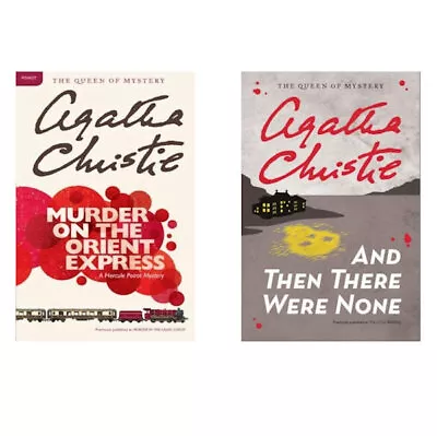 Murder On The Orient Express And Then There Were None By Agatha Christie • $14.99
