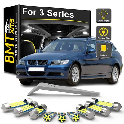 For BMW 3 Series E30 E36 E46 E90 E91 E92 E93 M3 LED Interior Light Bulb Kit • $17.15