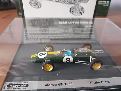 Planex Collection S11/12 Lotus 25 J.Clark Monza 1963 Ltd 500 1/43 • $21.76