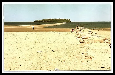 Milford CT Charles Island Milford Shore Postcard Long Island Posted 2005   Pc249 • $9