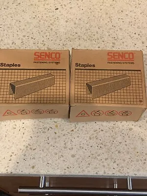 (lot Of 2)Senco Staples L13BRBN 18 Gauge By 1/4-inch Crown 1-inch Length 5000pak • $29.95