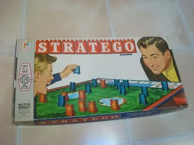 Vintage STRATEGO Board Game By Milton Bradley 1970 Complete! • $22