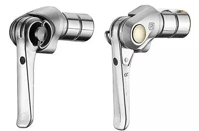 DIA-COMPE BAR END CONTROL “SILVER” Shift Lever Shifters Pair 8/9/10 Speed • $81.95