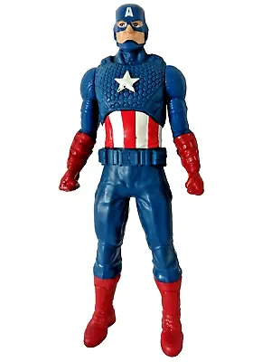 Captain America Superhero Action Figure Toy Marvel Hasbro Avengers 2015 Plastic  • £6.50