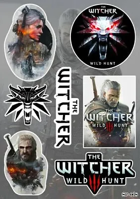 The Witcher 3: Wild Hunt Sticker Pack | Xbox PlayStation Action Video Game Logo • $6.99