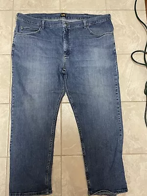 Lee Straight Leg Jeans Mens Size 48 X 30Blue Denim Pants • $10