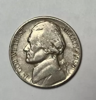 1939 S Jefferson Nickel - Circulated • $2.49
