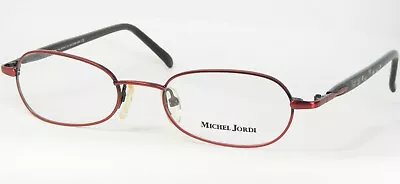 Vintage Michel Jordi MJ-124 0391 RED /BLACK EYEGLASSES GLASSES 49-19-135 (NOTES) • $50