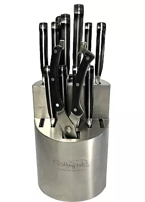 Wolfgang Puck 12 Piece Knife Set W/ Holder And Scissors READ Not Complete • $59.99