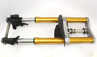 (08-13) 2010 Yamaha Yzf R6 Front Forks From Racing Bike OHLINS Gas Cartridges • $1940