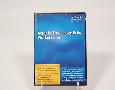 Original Acronis True Image Echo Work Station Sealed IN Original Packaging • £26.90
