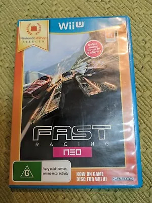 Fast Racing Neo Nintendo Wii U - Rare AUS PAL Release • $70