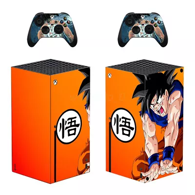 Xbox Series X Console Skin Sticker Decal Dragon Ball+2 Controller Skins AU STORE • $20.62