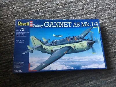 Revell 1/72 Fairey Gannet AS Mk.1/4- Boxed 2008 - New  Box Has Wear • £29.39