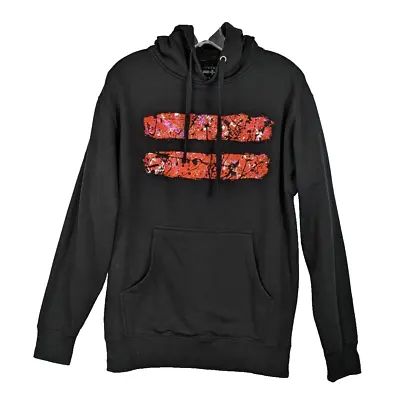 Ed Sheeran Mathematics Tour = Splatter Hoodie Black Medium Concert Merch • $99.99