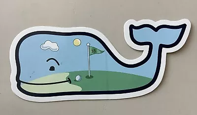 Vintage Vineyard Vines Golf Golfing Whale Sticker • $5.90