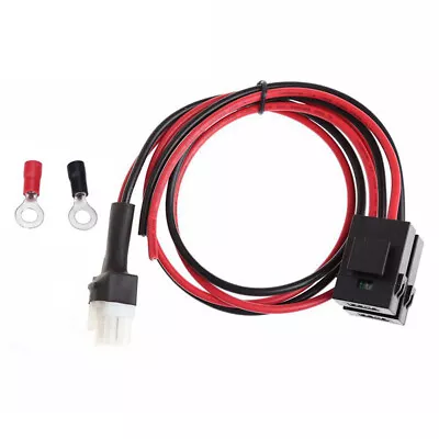 ABS 1M 30A Fuse 4 PIN 12AWG Power Supply Cable For Yaesu FT-857D FT897D IC-78 • $11.90