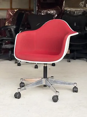 Vitra Eames PACC Office Chair Red Upholstery • £300