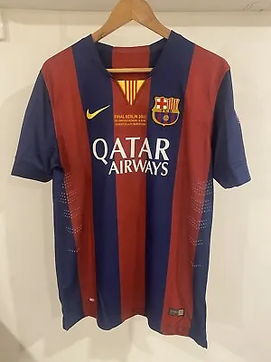 NEYMAR JR #11 FC Barcelona 2015 Home CL Final Jersey (BRAND NEW WITH TAGS) • $80