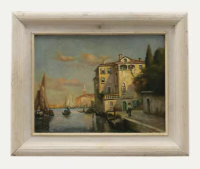 Follower Of Antoine Bouvard (1870-1956) - Oil An Evening In Venice 82 • $308.40
