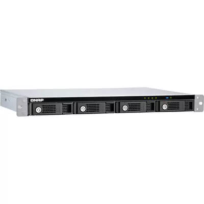 QNAP-New-TR-004U-US _ 4-bay 1U 12 Inch Short-depth RM 3.5 SATA HDD USB • $349.99