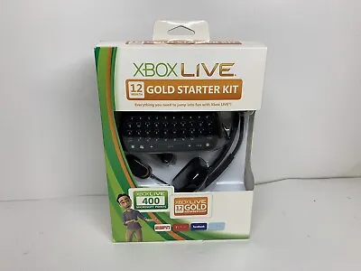 $49.99 • Buy Microsoft Xbox 360 Starter Kit Keypad & Headset- No 12Month Live Gold/ 400 Point