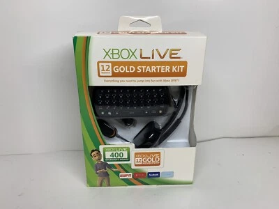 Microsoft Xbox 360 Starter Kit Keypad & Headset- No 12Month Live Gold/ 400 Point • $49.99