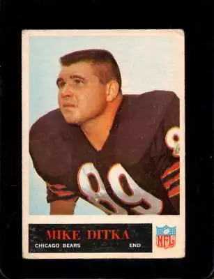 1965 Philadelphia #19 Mike Ditka Good+ Bears Hof *x59673 • $19.36