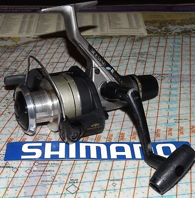 Shimano Sidestab 4000 Spinning Fishing Reel Rear Drag Quickfire Ii Dyna-balance • $41.99