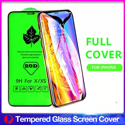 For IPhone 11 Pro Max X XR Screen Protector 2.5D 9H Tempered Glass • $8.49