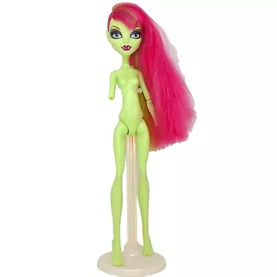 Monster High Girl Doll Venus McFlytrap Bangs Eco Punk Nude • $5.99