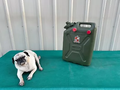 U.S. Military Government 5 Gallon Plastic Water Jerry Can Green Modified • $27