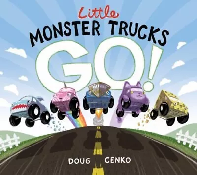 Little Monster Trucks GO! Hardcover Doug Cenko • $6.25
