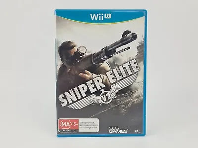 **BEST PRICE** Sniper Elite V2 Nintendo Wii U - Complete  • $129.99