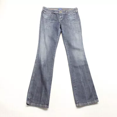 Zana Di Women's Junior Size 9 Blue Bootcut Medium Wash Cotton Blend Stretch Jean • $12.31