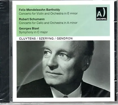 Mendelssohn - Violin Conc - Schumann - Cello Conc - Bizet - Cluytens - Szeryng • £5.99