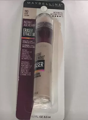 1 Maybelline Instant Age Rewind Eraser Dark Circles Concealer Fair 110 • $8.49